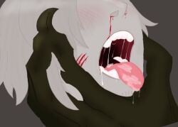 2boys bloody_nose chance_(forsaken) cum cum_drip cum_dripping cum_in_mouth cuts doublefedora dream_game drool forsaken_(roblox) gay mafioso mafioso_(dream_game) male male_on_male masochism masochist roblox roblox_game robloxian ryona self_upload sirsillyone tagme