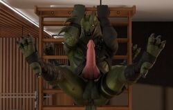 2025 3d_(artwork) 4_claws 4_toes 5_claws 5_fingers absurd_res anthro anus arm_pouch armband arms_above_head arms_bent armwear aroused ass athletic athletic_anthro athletic_male balls bandage bandaged_leg bedroom_eyes belt belt_pouch bent_legs big_balls big_butt big_knot big_penis biped black_armband black_armwear black_clothing black_handwear black_knot black_topwear blender_(artwork) bottomless bottomless_anthro bottomless_male claws clothed clothing digital_media_(artwork) dragon empty_eyes epic_games erection exercise exercise_equipment feet finger_claws fingers footwear fortnite front_view gaping gaping_anus genitals glans glowing glowing_eyes gradient_penis green_anus green_balls green_body green_scales grin grinning_at_viewer gym handwear hanging_by_arms hi_res humanoid_genitalia humanoid_penis hybrid_(fortnite) hybrid_genitalia hybrid_penis inside inviting inviting_to_sex inviting_viewer knot knotted_humanoid_penis knotted_penis leather leather_strap leg_pouch legband legs_up legwear lizard looking_at_viewer lustful_gaze male male_only markings mcfizzyd_(nuthead101) mostly_nude mostly_nude_anthro mostly_nude_male muscular muscular_anthro muscular_male mythological_creature mythological_scalie mythology narrowed_eyes naughty_face open_mouth open_smile paw_day penis pink_glans pink_penis presenting presenting_anus presenting_balls presenting_hindquarters presenting_penis puffy_anus pull-up_(exercise) pull_up_bar ranged_weapon reflection reptile scales scalie seducing_viewer seductive sharp_teeth shuriken smile smiling_at_viewer socks solo spikes spikes_(anatomy) spots spotted_body spotted_scales spread_legs spreading stirrup_legwear stirrup_socks straps tail tapering_glans teasing teasing_viewer teeth thick_thighs thigh_pouch toes topwear torn_clothing torn_topwear weapon wingless_dragon workout yellow_eyes