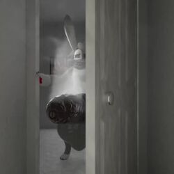 3d animated anthro audible_churning audible_throbbing bunny clenched_balls femboy femboydom fog fur furry grey_fur gurgling_noise hanging_balls heapsohoney hung_trap hyper hyper_balls hyper_genitalia hyper_penis imminent_sex knot knotted_penis lagomorph looking_at_viewer massive_penis musk musky_balls musky_cock nonbinary orio_(nonbinary_bunny) pov pov_eye_contact pulsating_cock rabbit red_eyes scentplay smelly smelly_cock sound steam steamy_penis stinky_penis tagme testicles_clench throbbing_balls throbbing_penis twitching_penis veiny_penis video