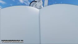 3d ambiguous_gender ass big_ass big_butt facesitting facesitting_pov furry huge_ass large_ass pov pov_facesitting roblox robloxian sitting_on_viewer submissive_pov tagme veritorblx white_fur