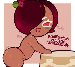 cranberry cookie from cookie run by salchipapaasada