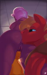 anal anus applejack_(mlp) ass backlighting big_macintosh_(mlp) blonde_hair bodily_fluids breasts cheerilee_(eg) collaborative_oral cunnilingus equid equine female female/female feral friendship_is_magic genital_fluids genitals grabbing_hair group group_sex hair hasbro hi_res horse human human_on_feral humanoid humanoid_on_feral interspecies licking light lighting low-angle_view male male/female mammal my_little_pony nipples nude oral pony pussy rimming sex storyteller_(artist) threesome tongue trio vaginal_fluids vaginal_penetration zoophilia