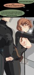 against_wall ai_assisted ai_generated candice_(unordinary) ceremon_vaughan clothed_sex edited leg_grab unordinary vaginal_penetration webtoon webtoon_waifu