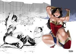diana of themyscira from dc by arnanra