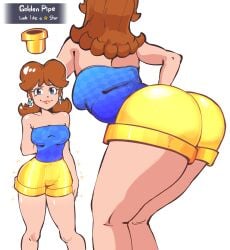 princess daisy from mario (series) by immisterplow