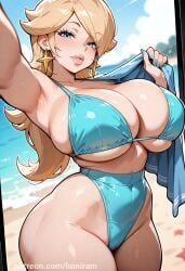 princess rosalina from mario (series) by lumiram