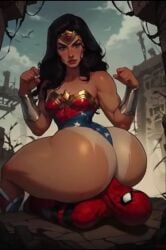 1boy 1boy1girl 1girls ai_generated amazon amazonian apolloman5000 big_ass big_breasts big_thighs breasts crossover curvaceous curvy curvy_figure dc_comics demigod demigoddess diana_of_themyscira diana_prince digital_media_(artwork) domination dumptruck_ass dumptruck_butt facesitting fat_ass female hips hourglass_figure huge_ass huge_breasts justice_league large_ass large_breasts legs light-skinned_female light-skinned_male light_skin male male/female marvel marvel_comics mature mature_female no_sound pawg peter_parker princess royal royalty slim_waist spider-man spider-man_(series) straight superhero superheroine tagme themysciran thick thick_hips thick_legs thick_thighs thighs video voluptuous waist wide_hips wide_thighs wonder_woman wonder_woman_(series)