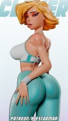 clover (totally spies) from totally spies by alestarmar