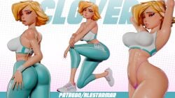 clover (totally spies) from totally spies by alestarmar