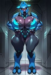 ai_generated bimbo covenant female female_sangheili halo halo_(series) ptriot_arc sangheili