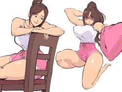 casual_clothes fatal_fury female female_focus female_only human human_female human_only immisterplow king_of_fighters light-skinned_female light_skin mai_shiranui mrplow34 snk solo solo_female source_request tagme