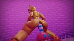 animated anthro cupcake_(fnaf) dildo five_nights_at_freddy's sex_toy solo sound tagme toy_chica_(fnaf) video