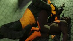 3d 3d_(artwork) 3d_model aquaman aquaman_(series) arthur_curry dc gay injustice_2 interspecies interspecies_sex interspecies_yaoi killer_croc light-skin light-skinned_male male male/male male_focus male_only male_penetrated male_penetrating male_penetrating_male male_pov netherrealm_studios seric tattooed_male waylon_jones yaoi