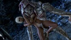 3d a_quiet_place animated big_ass big_balls big_breasts big_butt big_nipples big_penis bouncing_balls bouncing_breasts brown_hair death_angel_(a_quiet_place) demon devilmask fluids forest masturbation monster night saliva sex sfm short_hair silver_hair sound source_filmmaker sucking sucking_nipples tagme video white_hair