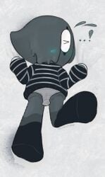 ! > 1boy 1femboy 1male ass balls_bulge black_sweater blot_(dandy's_world) blue_blush blush blush_lines bulge bulge_focus bulge_in_underwear bulge_through_clothing bulge_through_underwear bulge_under_clothes closed_eyes clothed clothes clothing dandy's_world dark_grey_body digital_drawing_(artwork) digital_media_(artwork) dubious_consent exclamation_point felixmcfurry femboy femboy_only flat_ass gloves gray_underwear grey_underwear gripping_sheets ink jumper laying_down laying_on_stomach leg_up light_grey_background male male_only mime no-human no-humans no_females no_human no_humans no_mouth no_visible_genitalia only_male plain_background png questionable_age roblox roblox_game simple_background solo solo_femboy solo_male striped_sweater sweater underpants underwear video_games white_gloves