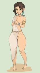 1femboy ancient_greece anklet armband barefoot earring femboy freckles freckles_on_face hands_together jeteggs jewelry nipple original original_character pubic_hair small_penis solo solo_focus solo_male thick_legs thick_thighs tiny_penis toga twink