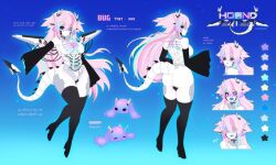 1girls 2025 2d 2d_(artwork) 2d_artwork android android_girl beauty_mark big_breasts big_butt big_thighs black_socks black_stockings black_thighhighs bones bug_(houndeater) cables female houndeater long_hair pink_hair pointed_tail ribcage robot robot_girl robot_tail robot_wings socks stockings tail thick thick_thighs thighhighs wings wires