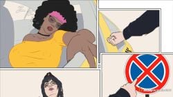 african_female afro animated big_ass big_breasts big_butt big_penis car cheating cowgirl_position cum cum_in_pussy cum_in_pussy cum_inside female female_focus forced_orgasm futa_on_female futanari glasses intersex pale_skin police redbed669 sex_in_car short_hair skirt skirt_lift sound tagme uniform vaginal_penetration vaginal_sex video