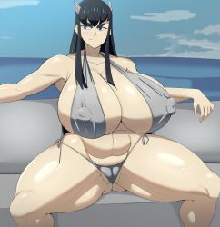 kiryuuin satsuki from kill la kill by loftysundew