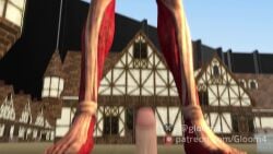 3d angry angry_face animated animation anime annie_leonhardt annoyed ass attack_on_titan big_body big_breasts big_butt big_muscles blonde_hair breasts clothed cum cum_in_mouth cum_inside cumshot ejaculation erection feet female female_titan futa_with_female futanari genitals giantess gloom4_(artist) hi_res human intersex jiggle jiggle_physics jiggling_ass licking licking_penis long_hair looking_at_viewer money nude nude_female open_mouth outside patreon pounding prostitution public public_nudity public_sex pussy raw_sex sex sex_from_behind shaking_ass shaking_breasts shaking_butt shingeki_no_kyojin shocked shocked_expression short_hair size_difference slamming spread_legs standing standing_footjob tagme thick_thighs titan tongue tongue_out vaginal_penetration video white_body wide_hips