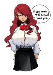 mitsuru kirijo from persona by immisterplow