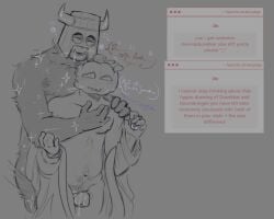 2boys blush cuntboy drooling dusekkar_(forsaken) forsaken_(roblox) gay hairy hypnosis mrdoombringer pubic_hair roblox_game rubbing_penis_on_pussy size_difference strawpage_request yaoi