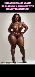1milf 3d african african_female afroking ai_generated beautiful belly belly_bulge big_breasts black_body black_hair black_skin breasts bulge caption curvaceous_female curvy curvy_body curvy_female curvy_figure curvy_hips dark-skinned_female dark_hair dark_skin dominant drawing ebony english_text exposed exposed_breasts exposed_nipples exposed_pussy exposed_torso fat female fully_nude hairy_pussy high_heels illustration incest lipstick looking_at_viewer makeup mature mature_female milf mommy mother mother_and_son naked naked_female nigerian nude nude_female obese obese_female older_female overweight overweight_female painting posing posing_for_the_viewer pretty pubic_hair red_lipstick sagging_belly sagging_breasts seduction seductive seductive_look seductive_smile smile solo stepmother stilletos stomach stomach_bulge text thick thick_ass thick_hips thick_legs thick_thighs thighs