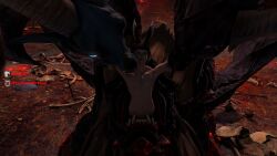 bad_end female final_fantasy_xiv gpose(ffxiv) unwilling_prey viera vore