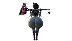 3d big_ass bubble_butt female furry huge_ass notsafeforgek tagme thick_thighs wide_hips