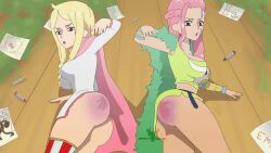 animated ass etcaos gerd_(one_piece) one_piece ripley_(one_piece) spanking