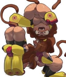 1girls anthro anus ass blush breasts domestic_cat fangs feline female female_only furry gameoverse glitch_productions kit_(gameoverse) kit_bodega looking_at_viewer nico-mo nipples nude open_mouth presenting pussy solo teeth tongue