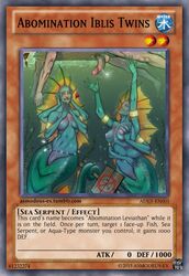 1boy 2girls 4_arms asmodeus-ex breasts card duo female fish green_skin heart human_male interspecies lamia long_tongue monster_girl nipples scales serpent underwater yu-gi-oh! yu-gi-oh!_card