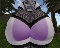 big_ass big_breasts breasts bubble_butt cleavage female ferialexonar game_freak goodra huge_ass huge_breasts hyper_ass nintendo pokemon pokemon_(species) tagme thick_thighs wide_hips