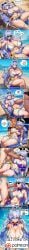 1futa 1girl 2026 2d abs absurd_res absurd_resolution absurdres ai_generated armpits artist_name beach beach_chair beads bikini blue_hair blue_nails blue_sky bracelet breasts choker cleavage closed_eyes comic crossed_legs curvy dark_skin day english_text erection eyewear_on_head fellatio flower futanari gloves goonie_bear green_eyes grey_hair hair_between_eyes halo head_wings hetero hi_res high_quality high_resolution highres honkai:_star_rail honkai_(series) huge_breasts huge_penis image jewelry large_penis long_hair looking_at_viewer looking_over_eyewear lying multiple_girls muscular navel o-ring o-ring_bikini ocean on_back open_mouth oral palm_tree patreon patreon_logo patreon_username penis plump pubic_hair purple_eyes purple_nails robin_(honkai:_star_rail) sarong shorts sitting skindentation sky smile solo solo_focus speech_bubble star_(symbol) summer sunflower sunglasses sweat swimsuit testicles thick_thighs thigh_strap thighs trailblazer_(honkai:_star_rail) tree uncensured veins veiny_penis very_long_hair watermark white_bikini white_gloves wings