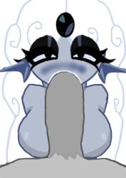 animated big_breasts bj black_pearl_cookie blowjob blowjob_face caramelpearl_(artist) cookie_run cookie_run_kingdom fan_edit goth goth_girl mermaid mermaid_girl mermaid_tail sound sucking_penis tagme test_animation traced traced_animation video white_hair