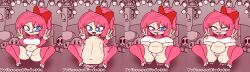 ass_expansion birdetta_(princessbirdetta) breast_expansion digested digested_prey digestion digestion_noises drooling hard_nipples horny huge_ass huge_breasts lactating lactation mario_(series) milk milking nipple_bulge original original_character princessbirdetta_(artist) same_size_vore soft_vore vore vore_belly weight_gain wet_panties wet_pussy willing_prey willing_vore