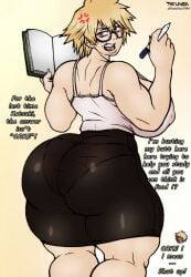 blonde blonde-haired_female blonde_female blonde_hair blonde_hair_female female franchico1994 mitsuki_bakugou my_hero_academia tagme yellow_hair yellow_hair_female