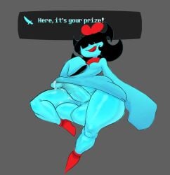 aqua_(deltarune) deltarune deltarune_chapter_5 female_only futanari mapuliart