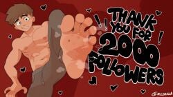cute_expression cute_male cute_style feet feet_fetish foot foot_fetish foot_focus foot_play foot_worship male_feet male_feet_fetish male_foot_fetish zlozilla