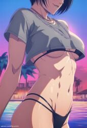 1girls abs adult_female ai_generated anime_girl attack_on_titan biting_lip black_hair blush blushing_at_viewer blushing_female boobs bra breasts curvy curvy_body curvy_female curvy_figure cute digital_art excited fanart female female_focus fit_female grand_theft_auto grand_theft_auto_vi gta_vi_cover_girl horny looking_at_viewer medium_breasts mikasa_ackerman narumiart panties patreon rockstar_games sexy sexy_body sexy_pose shingeki_no_kyojin short_hair tits underboob vice_city_cover_girl white_body white_skin