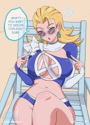 1girls big_breasts bikini female female_only invisible invisible_woman invisible_woman_(azure_shade) invisible_woman_(marvel_rivals) marvel marvel_rivals swimsuit talking_to_viewer undressing