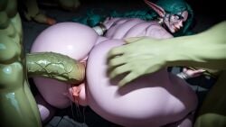 ai_assisted ai_generated ai_voice_acted ass blizzard_entertainment blue_eyes bridal_gauntlets butt_focus elf elf_ears ffm_threesome gangbang green_hair handjob long_ears night_elf on_all_fours on_knees orc orc_male orgasm orgasm_face pointy_ears purple_skin pussy pussy_juice pussy_juice_drip saraserah sex sex_from_behind spanking tagme threesome twerking tyrande_whisperwind vaginal_penetration vaginal_sex video world_of_warcraft