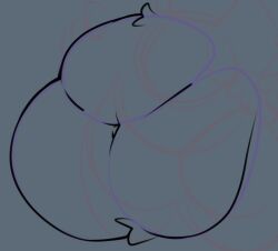 belly big_belly doodle monochrome springhell unfinished winterfell_(springhell)