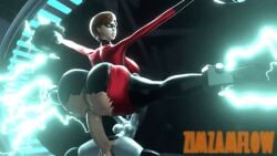 3d_(artwork) animated ass futanari helen_parr huge_cock milf rape restrained the_incredibles torn_clothes vaginal_penetration zimzamflow