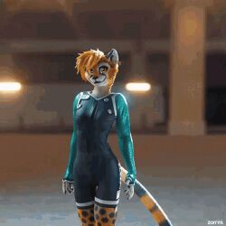 1girls 3d animated ass big_ass big_butt big_thighs breasts female furry tagme thighs