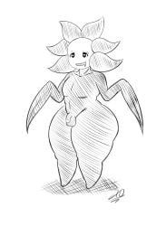 excited exocomics femboy flowey_the_flower flowey_with_nothing_else_but_a_massive_ass shortstack shortstack_au sketch tagme undertale