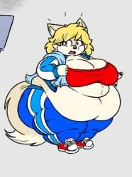 bbw big_ass big_breasts breasts bubble_butt female frisk_lk furry huge_ass huge_breasts overweight tagme thick_thighs wide_hips