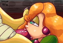 1boy 1girls big_penis blowjob bowser chszan_chan female incest lady_fettuccine_alfredo male mario_(series) tagme the_super_mario_bros._super_show! wendy_o._koopa