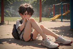 ai_generated playground posing sexy underwear yaoi young