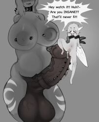 alternative_fashion animal_genitalia animal_penis anthro ass balls big_balls big_breasts big_butt big_penis bodily_fluids breasts collar collar_only cum duo emo equid equine equine_genitalia equine_penis erection extreme_size_difference fairy female futa_sans_pussy futanari genital_fluids genital_piercing genitals gynomorph hi_res horn horsecock_futa huge_balls huge_breasts huge_butt huge_cock humanoid hyper hyper_balls hyper_genitalia hyper_penis imminent_rape imminent_sex intersex intersex/female it'll_never_fit living_sex_toy mammal mythological_creature mythological_equine mythology nipple_piercing nipples nude overweight penetration penis penis_piercing piercing pixie ridiculous_fit size_difference slightly_chubby sparemetoo talking_to_another unicorn vulva